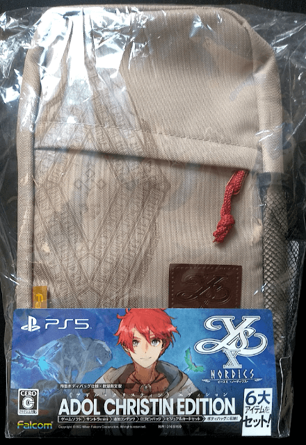 Ys X: Nordics: Deluxe Edition box art for Playstation 5